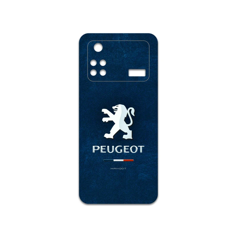 برچسب پوششی ماهوت مدل Peugeot-Logo مناسب برای گوشی موبایل شیائومی Poco M4 Pro 4G