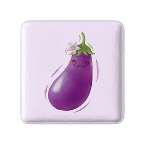 مگنت خندالو مدل بادمجان کد 28425