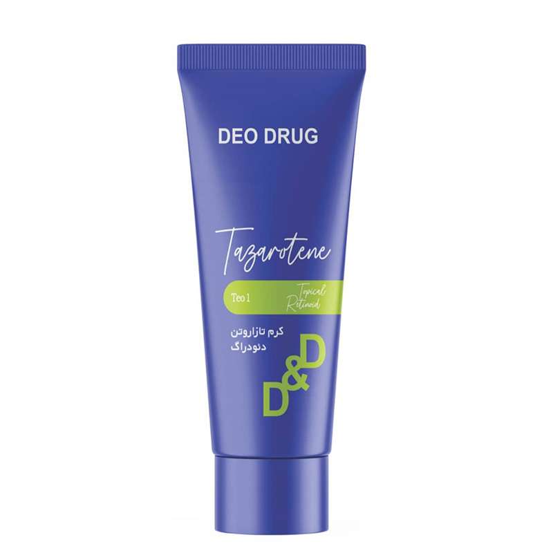 کرم ضد جوش دئو دراگ مدل حاوی تازاروتن مناسب برای انواع پوست حجم 50 میلی لیتر
