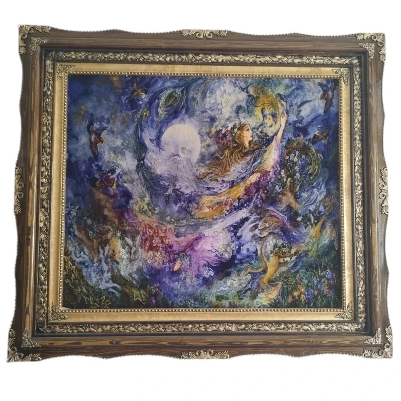 تابلو فرش دستباف مدل F90001