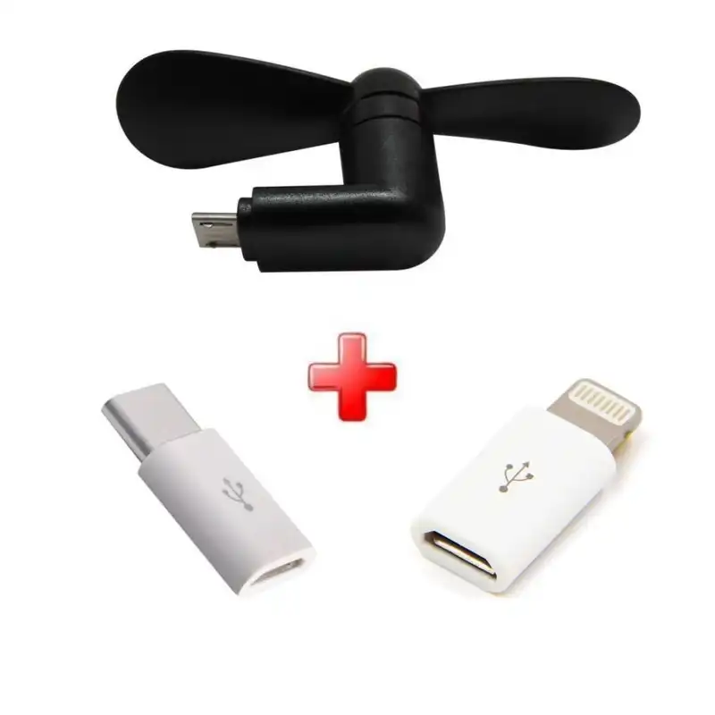 پنکه همراه مدل  microUSB