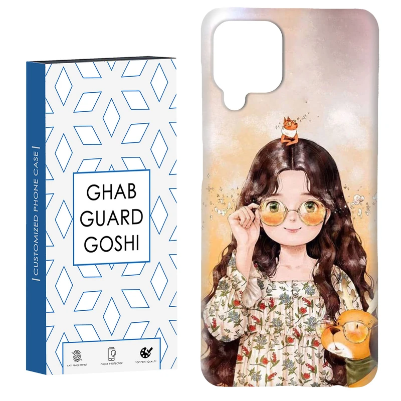 کاور قاب گارد گوشی طرح دخترانه کد Dimo-779 مناسب برای گوشی موبایل سامسونگ Galaxy A12 / Galaxy M12