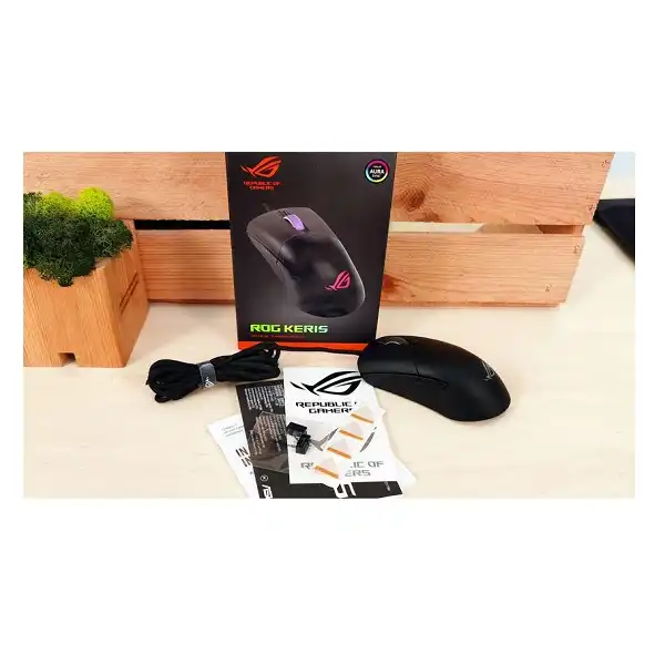 ماوس ایسوس مدل ROG KERIS RGB WIRED