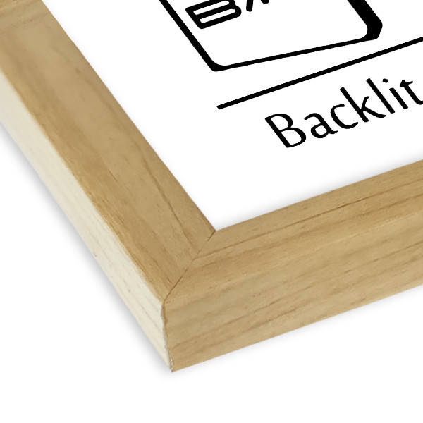 قاب عکس بکلیت مدل طرح راش مدل A2-40x60-215R