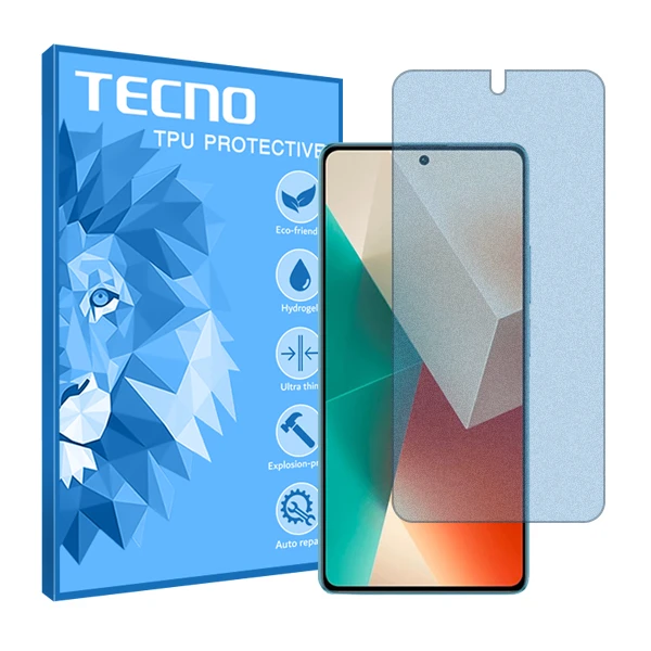 محافظ صفحه نمایش مات آنتی بلو تکنو مدل HyMBLU مناسب برای گوشی موبایل شیائومی  +Redmi Note 13 Pro