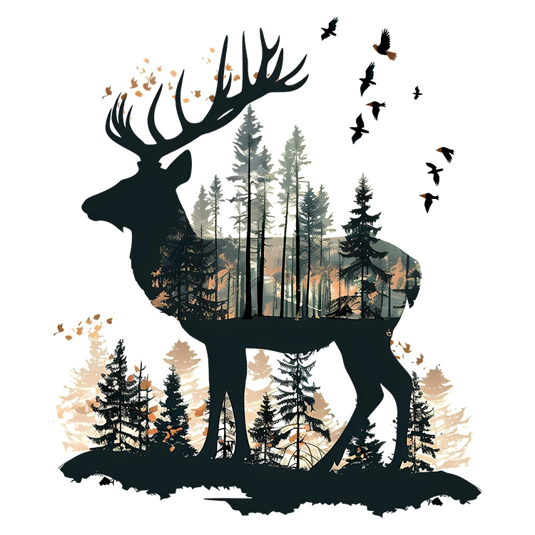 استیکر پارچه و لباس پاد آفرین مدل کارتونی کد S792