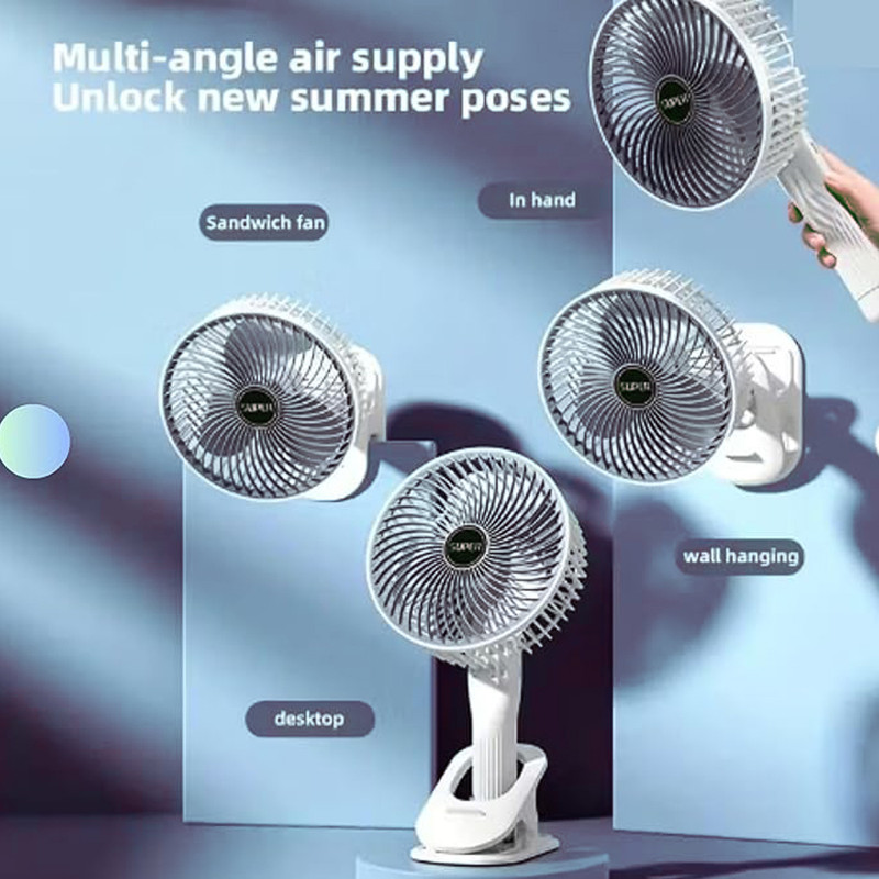 پنکه شارژی مدل Clipped Professional