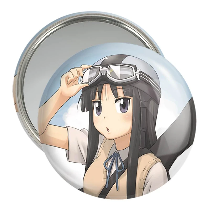 آینه جیبی خندالو مدل نیناموری انیمه فولی کولی Fooly Cooly  کد 23579