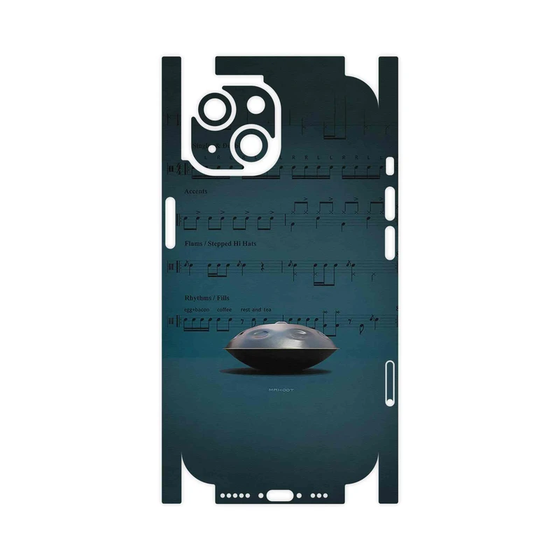 برچسب پوششی ماهوت مدل Hang_Instrument-FullSkin مناسب برای گوشی موبایل اپل iPhone 15