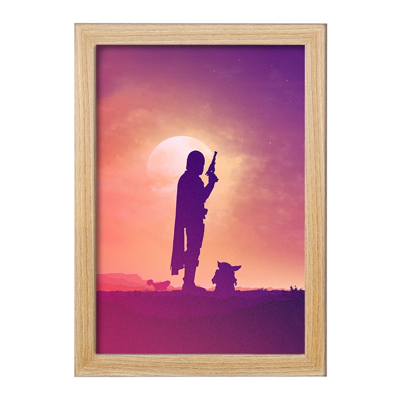 تابلو خندالو مدل جنگ ستارگان (Star Wars) کد F1765