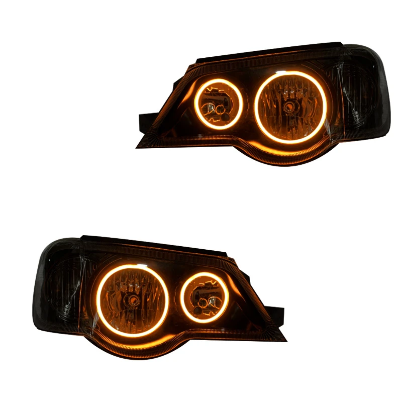 چراغ جلو خودرو گروه پژوهش صنعت مدرن مدل حلقه نعون مناسب برای پراید 111 و 132 بسته دو عددی