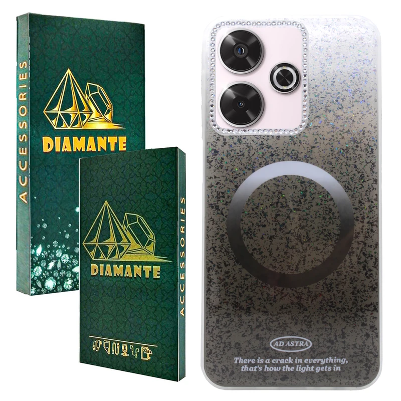 کاور دیامانته مدل Rainbow Gn مناسب برای گوشی موبایل شیائومی Poco M6