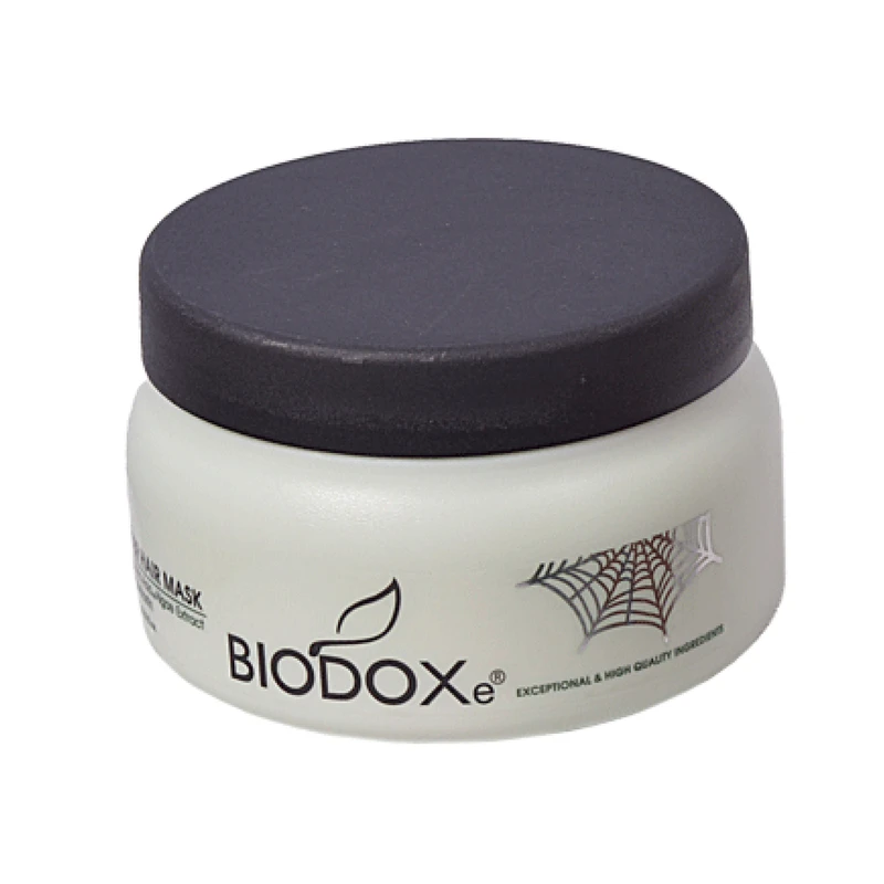 ماسک مو ترمیم کننده
 بیوداکس مدل عنکبوتی مناسب برای مو های خشک و آسیب دیده حجم 500 میلی لیتر