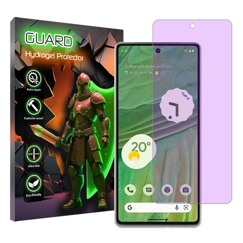 محافظ صفحه نمایش آنتی پرپل گارد مدل Tough مناسب برای گوشی موبایل گوگل Pixel 7