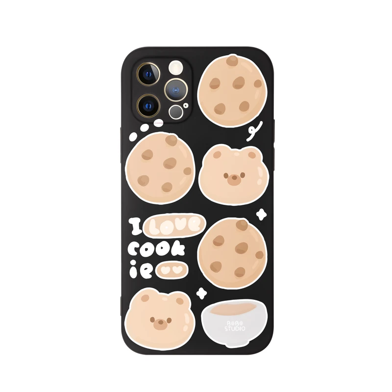 کاور قاب گارد طرح کوکی شکلاتی کد a273 مناسب برای گوشی موبایل اپل iphone 12 Pro Max