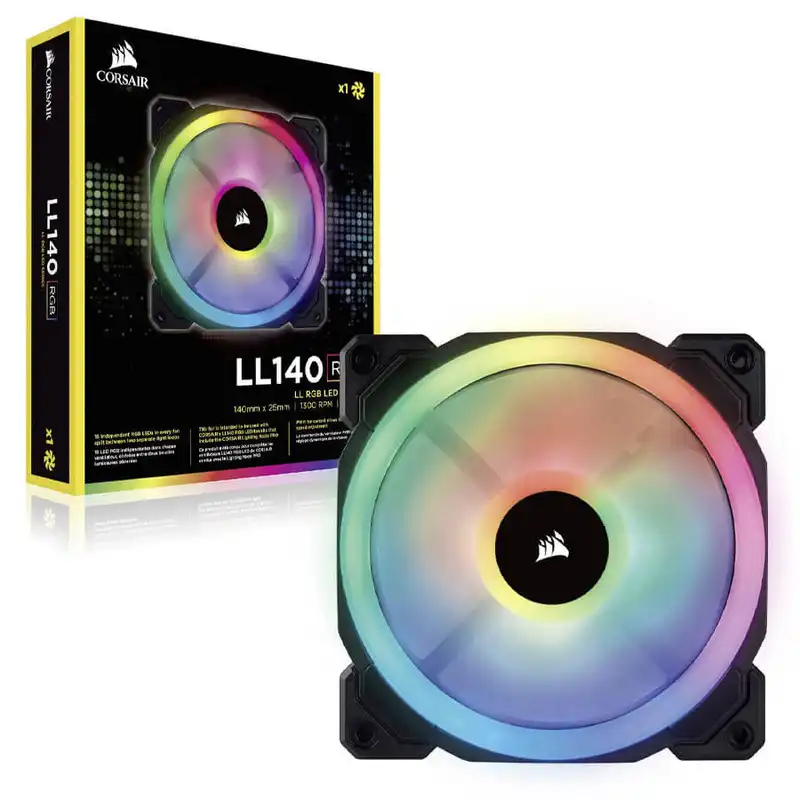 فن کیس کورسیر مدل LL140 RGB 140mm