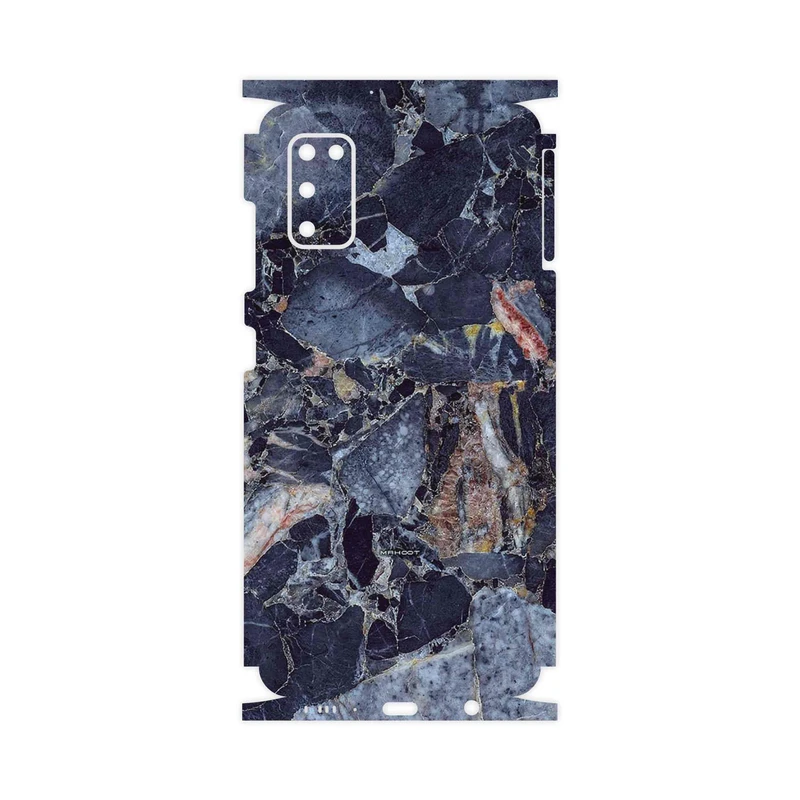 برچسب پوششی ماهوت مدل Broken black marble-FullSkin مناسب برای گوشی موبایل سامسونگ Galaxy A41