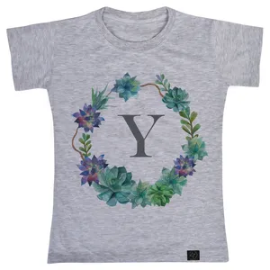 تی شرت آستین کوتاه دخترانه 27 مدل حرف Y کد V218