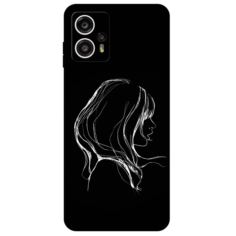 کاور مگافون طرح دخترانه مدل 7766 مناسب برای گوشی موبایل موتورولا Moto G13 / G23