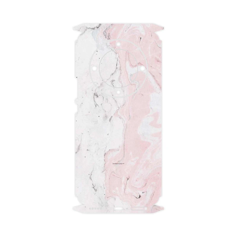 برچسب پوششی ماهوت مدل Blanco_Pink_Marble-FullSkin مناسب برای گوشی موبایل آنر Magic 5 Lite