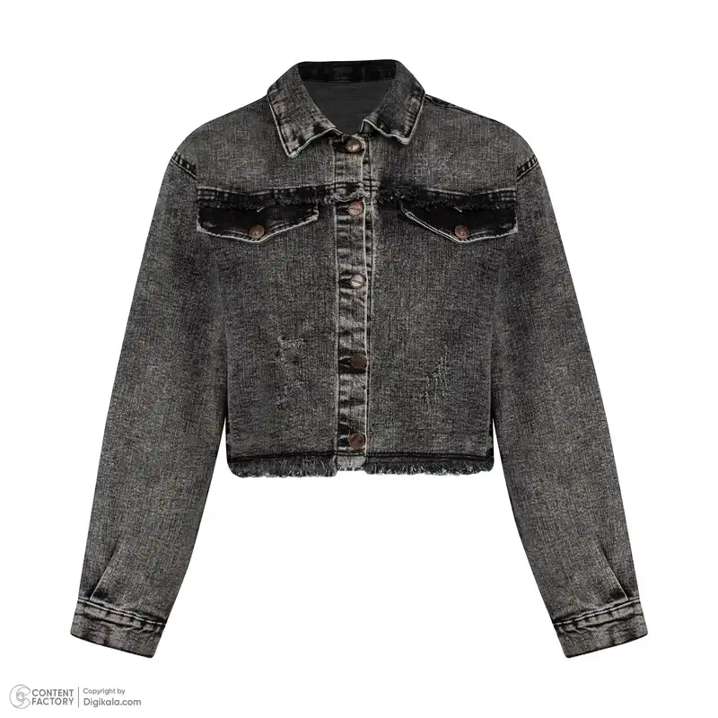 ست کت و دامن جین دخترانه تیپ تاپ مدل ‏24033B241314