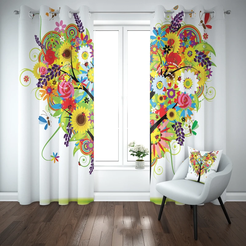 پرده مدل b2165 سایز 140×280 سانتی متر