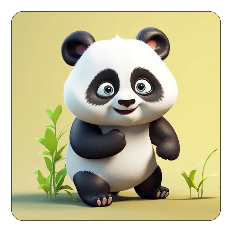 مگنت کاکتی طرح حیوانات کارتونی مدل mp27212