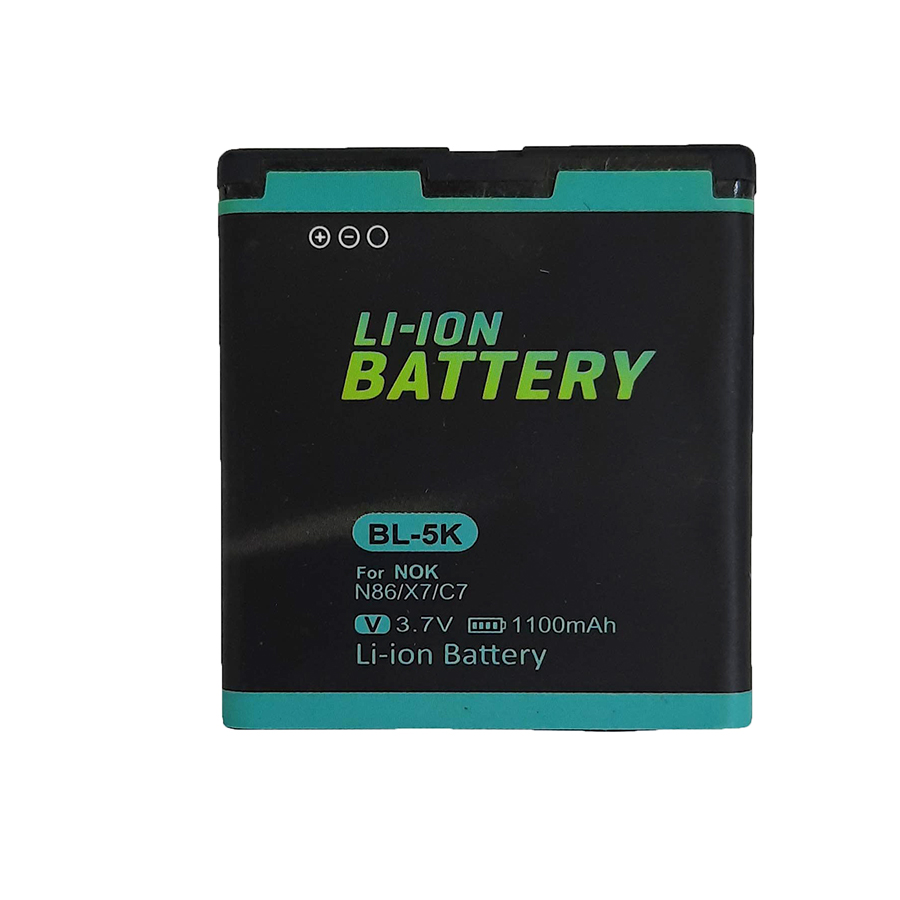 باتری موبایل مدل BL-5k ظرفیت 1100 میلی آمپر ساعت مناسب برای گوشی موبایل نوکیا c7