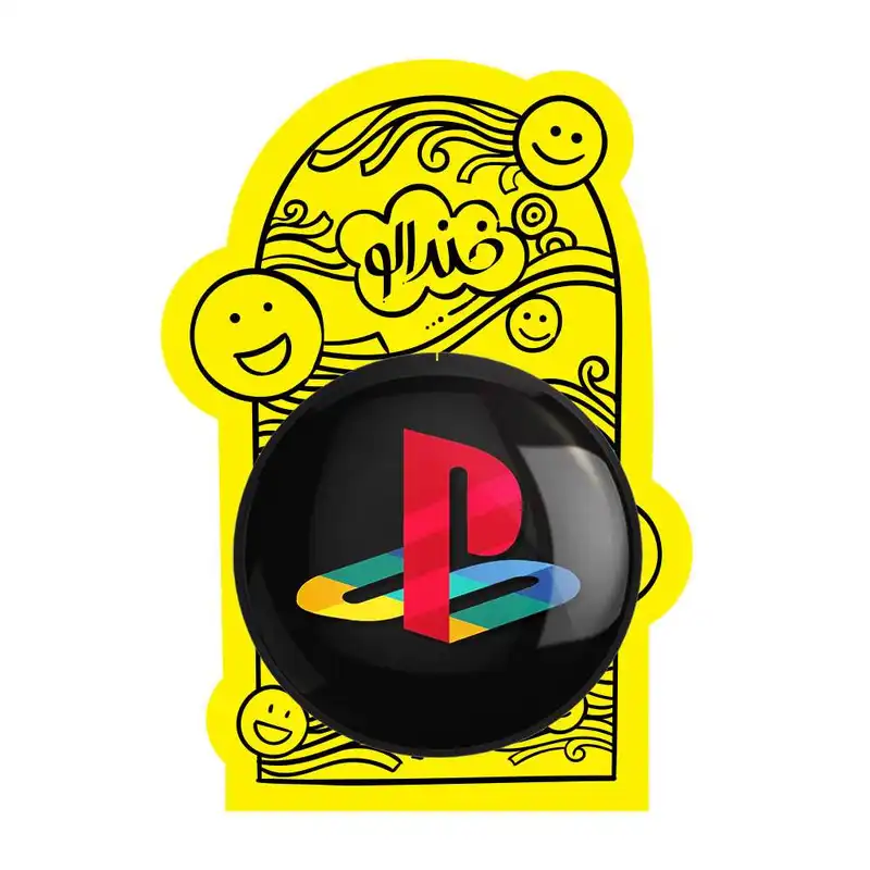 آینه جیبی خندالو طرح گیمر کد 3899