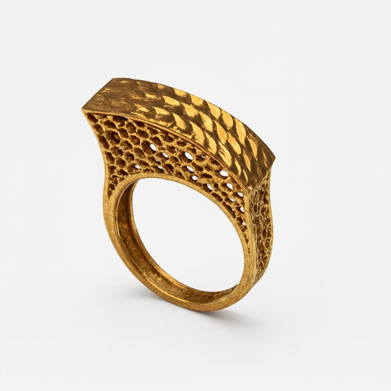 انگشتر زنانه مدل حصیری کد 029