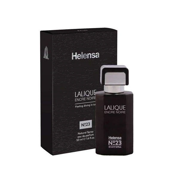 ادو پرفیوم مردانه هلنسا مدل lalique encre noire حجم 50 میلی لیتر