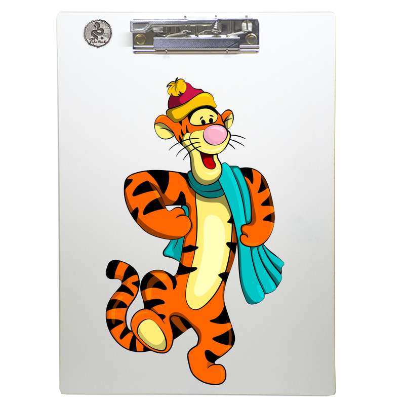 تخته شاسی طه چوب مدل Tigger Pooh 01 سایز A4