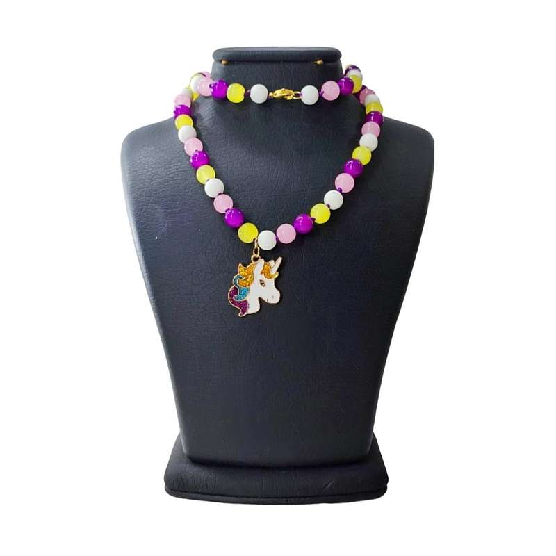 گردنبند دخترانه مدل یونیکورن کد 1402 گردنبند دخترانه مدل یونیکورن کد 1402