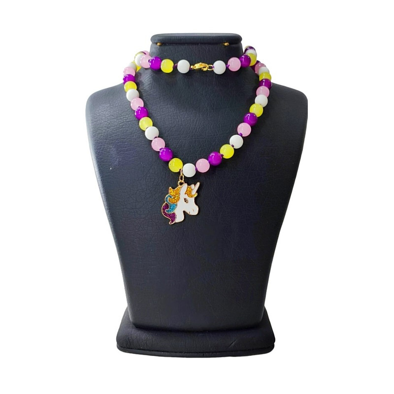 گردنبند دخترانه مدل یونیکورن کد 1402 گردنبند دخترانه مدل یونیکورن کد 1402