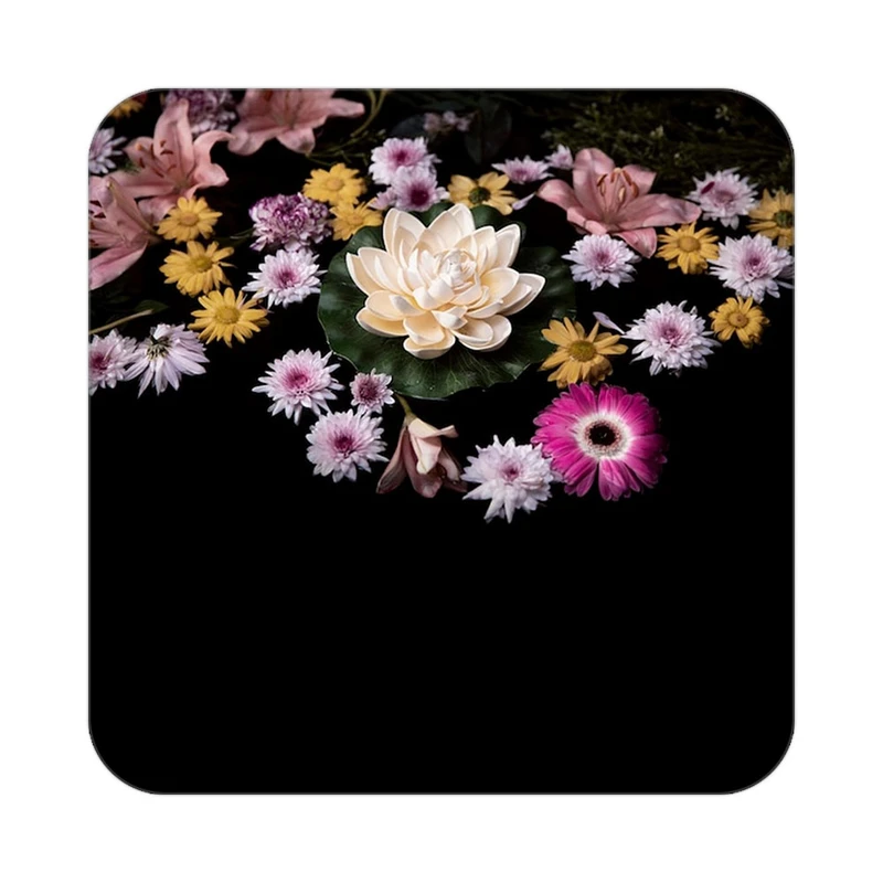 زیر لیوانی کاکتی طرح گل مدل mp16042