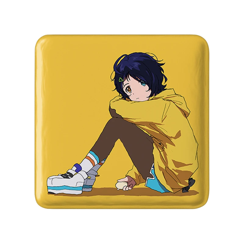 پیکسل خندالو طرح آی انیمه واندر اگ پرایورتی مدل مربعی کد 34042