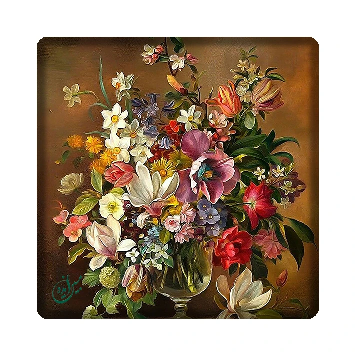 کاشی مبین ایده مدل گل kh10 کد 566