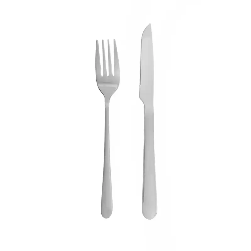 کارد و چنگال مدل UNQ-18/10 بسته 12 عددی