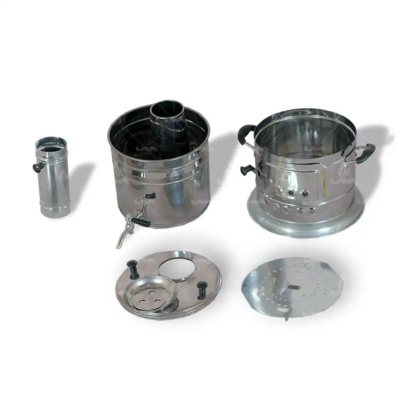 سماور زغالی مدل s68 گنجایش 8 لیتر