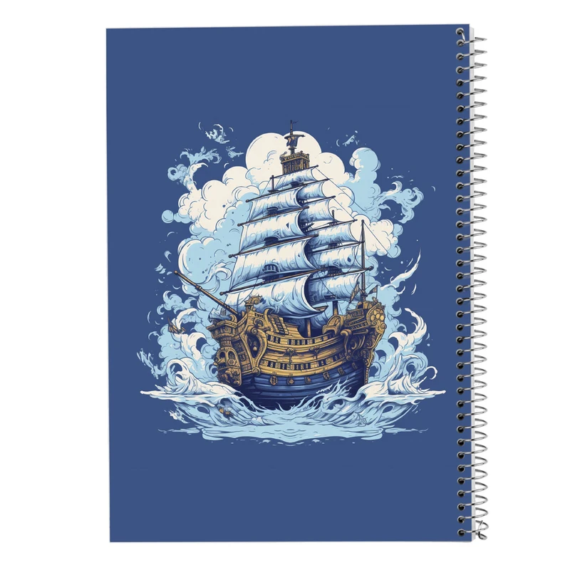 دفتر ژورنال نویسی 50 برگ مدوپد مدل نقطه ای طرح وان پیس One Piece کد DF11574