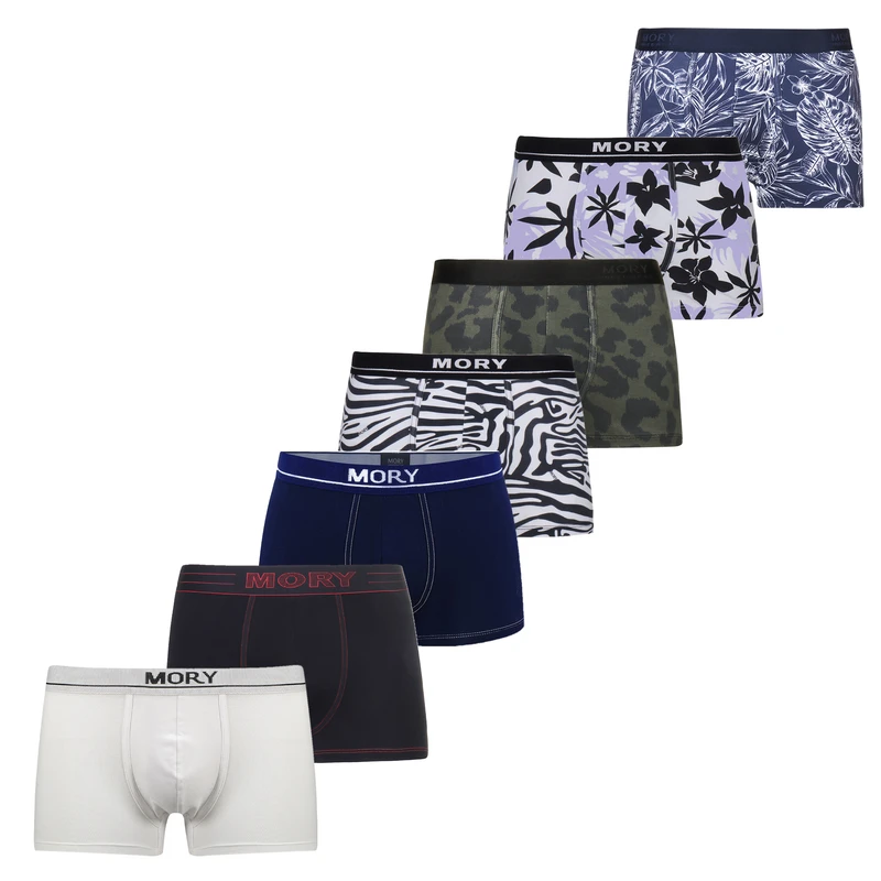 شورت اسلیپ مردانه موری مدل 054 بسته 7 عددی