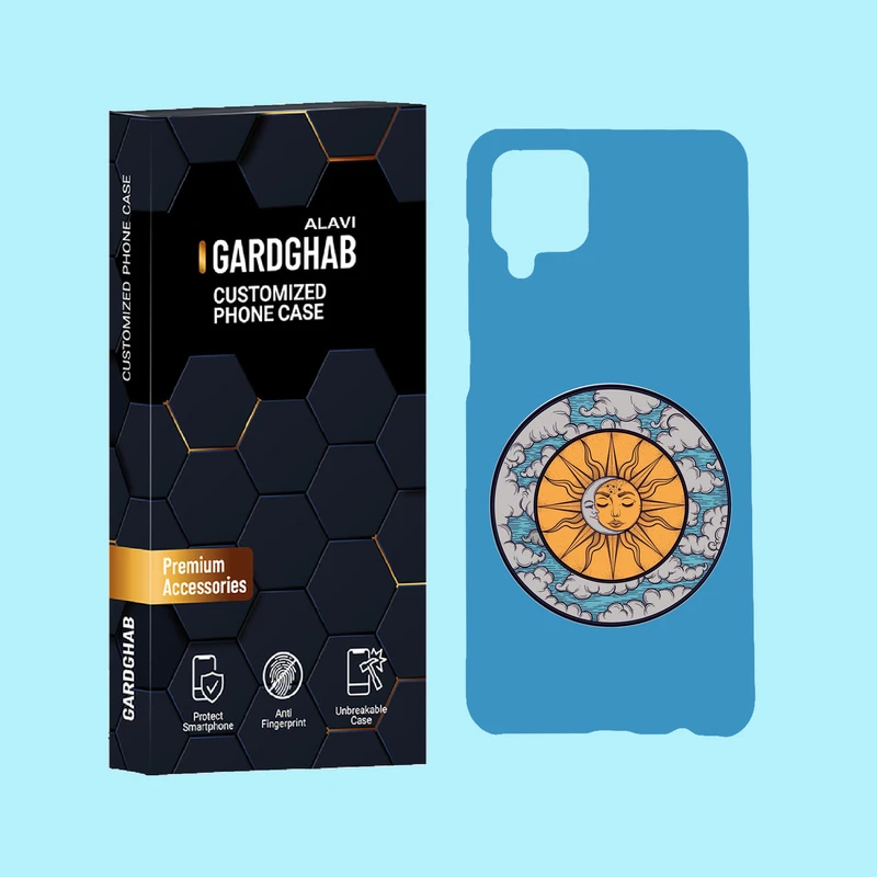 کاور گارد قاب علوی مدل هنری مناسب برای گوشی موبایل سامسونگ Galaxy A12