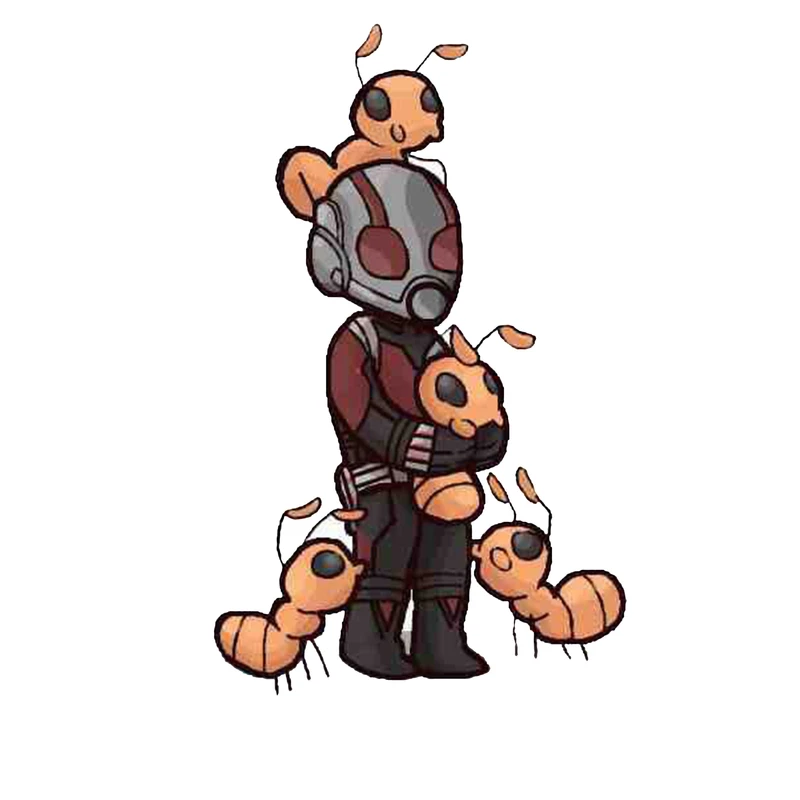 استیکر لپ تاپ و موبایل مدل سریال طرح مرد مورچه ای اونجرز مارول Ant Man Avengers Marvel کد 3916