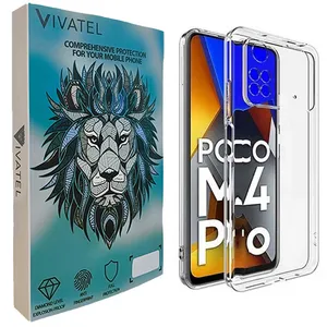 Vivatel Transparent Case for Xiaomi Poco M4 Pro 4G