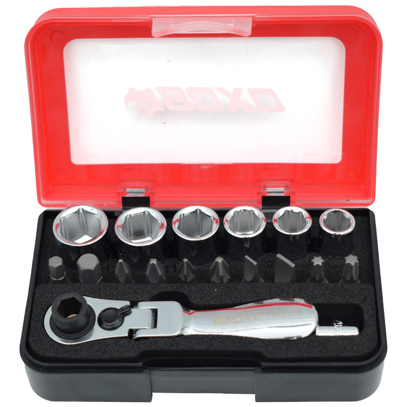 آچار و سری بکس بوکسو مدل P502 مجموعه 18 عددی