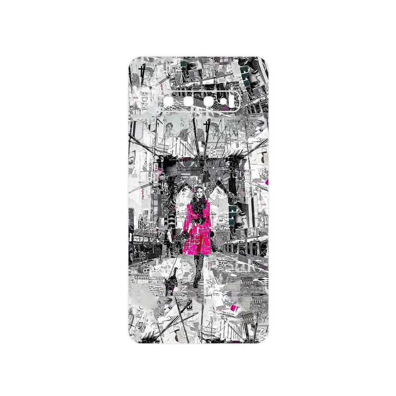 برچسب پوششی ماهوت مدل Collage of Catwalk Bridge مناسب برای گوشی موبایل سامسونگ Galaxy S10 Plus