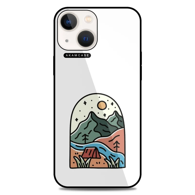 کاور آکام مدل AMC-WA13-MOUNTAINS-19 مناسب برای گوشی موبایل اپل iPhone 13