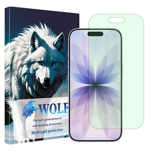 Wolf Eye Care model Green light screen protector suitable for Apple iPhone 17 mobile phone