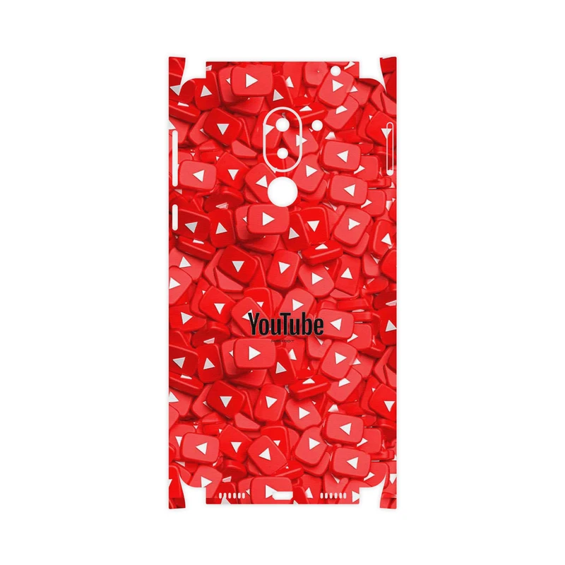 برچسب پوششی ماهوت مدل Youtube-FullSkin مناسب برای گوشی موبایل آنر 6X