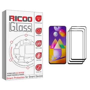 ricoo +HD Screen Protector For Samsung Galaxy M31s Pack Of 3